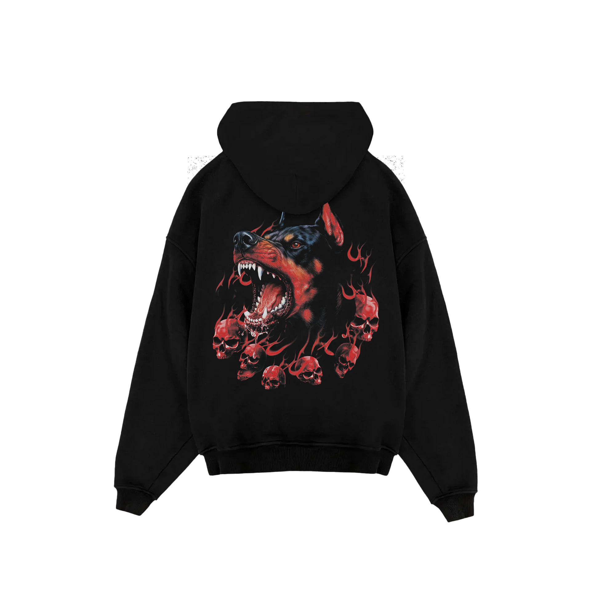 Doberman Skull Hoodie