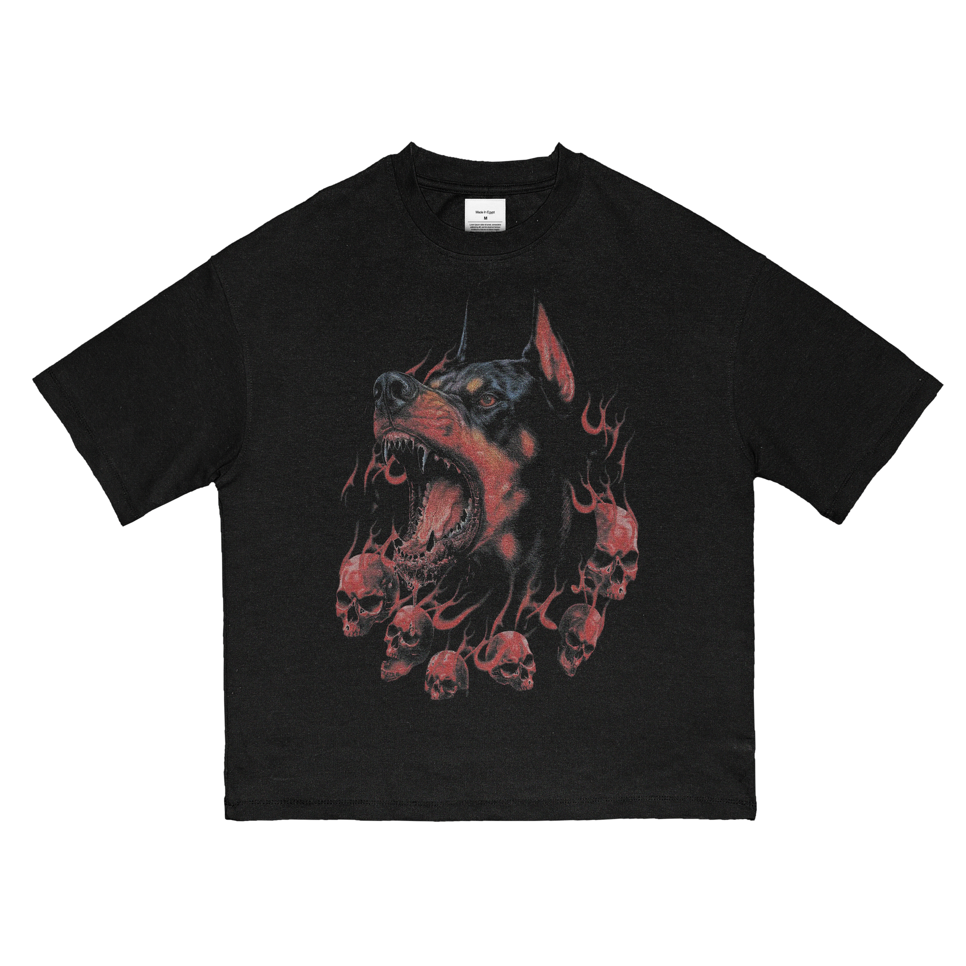 Doberman Skull Tee