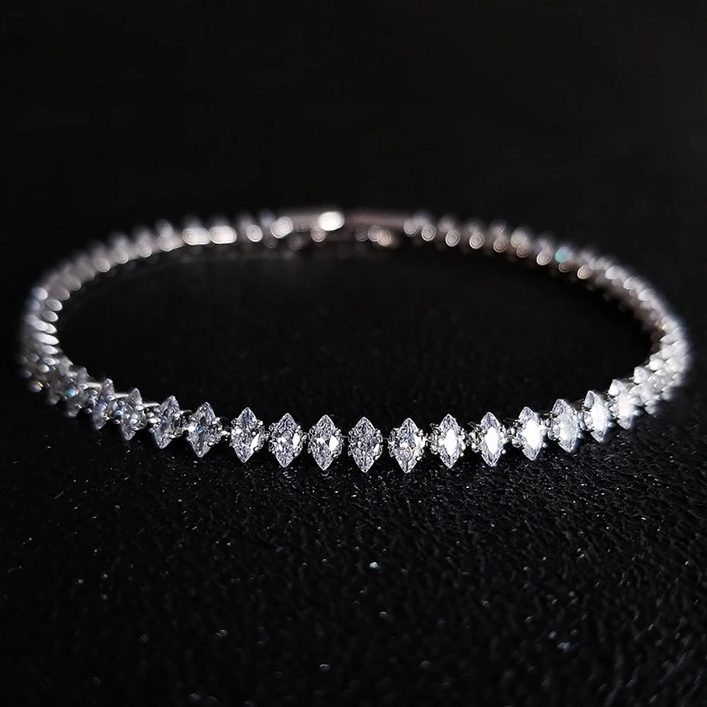 Marquise Cut Bracelet